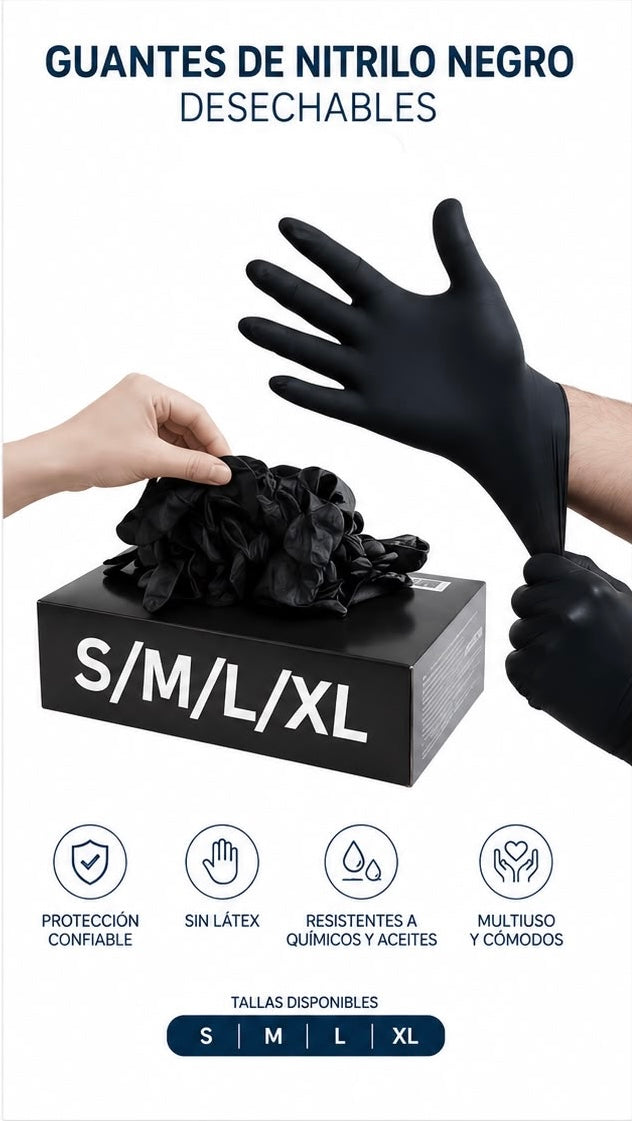 Guantes desechables